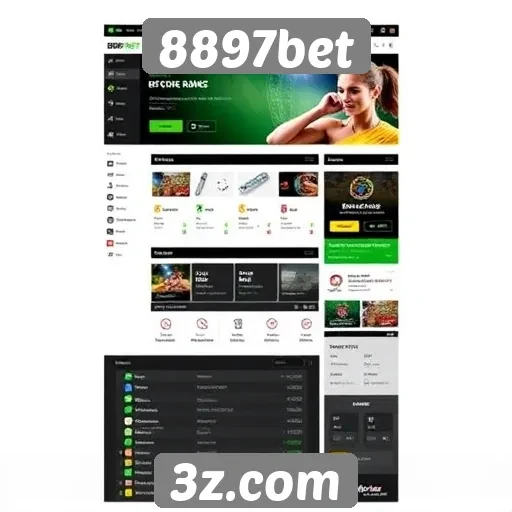 Interface do 8897bet é intuitiva e amigável